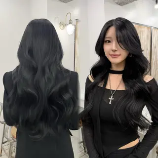 ロング カラー 韓国ヘア🫧 KAZUTOのヘアスタイル