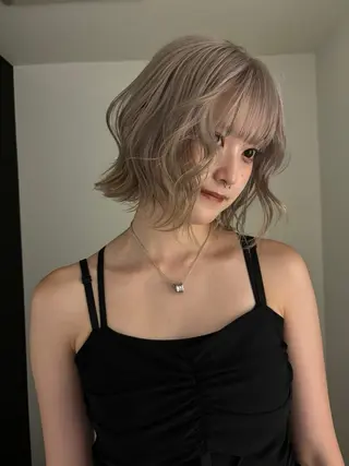 カラー 🎀ハイトーン カラー/宮澤　希🎀のヘアスタイル