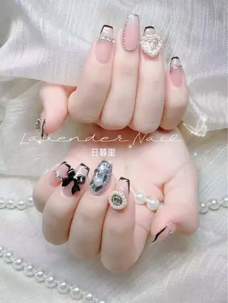 ネイル ラベンダー💖日暮里 ルル💖ネイルのネイルデザイン