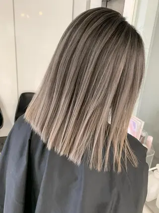 ミディアム カラー 髪質改善land千葉所属・阿部 圭悟のヘアスタイル