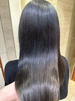ロング カラー SANA/ツヤカラー /カット大船のヘアスタイル