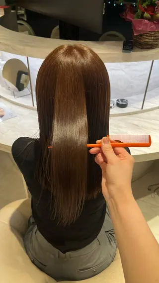 ロング KIND所属・KIND 佐藤 和奏のヘアスタイル