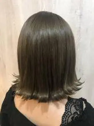 ミディアム よねやま いつきのヘアスタイル