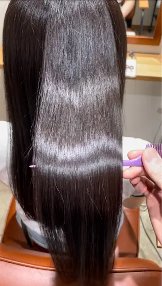 ロング 末田 柊希のヘアスタイル