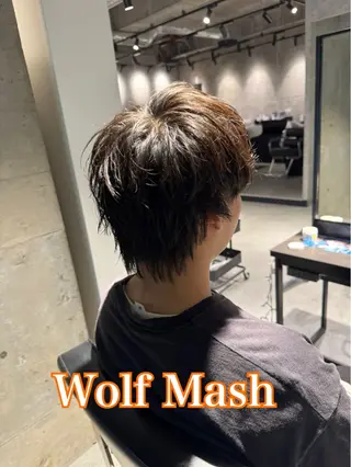 ショート Mens  Salon stud.所属・川畑 大地/波巻きパーマのヘアスタイル