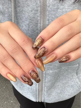 ネイル 吉岡 萌花のネイルデザイン