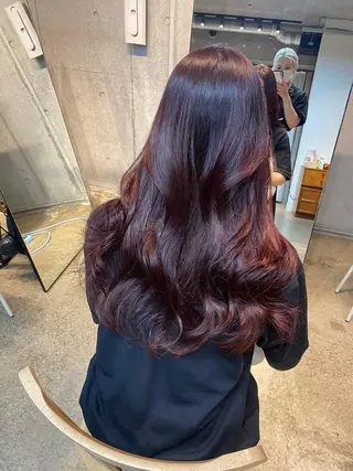 ロング 飯田 みづきのヘアスタイル