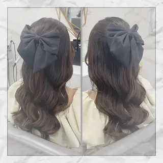 ロング ヘアアレンジ ヘアセット/着付け 𓇼 松本 夏美𓇼のヘアスタイル