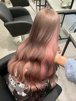 カラー 渋谷 カラー Rukaのヘアスタイル