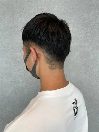 メンズ gotoday　shaire　saron所属・miu. ボブ/透け感カラーのヘアスタイル