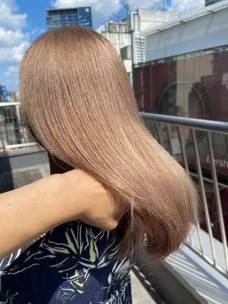 ロング カラー 高島大登/顔周り /レイヤーカットのヘアスタイル