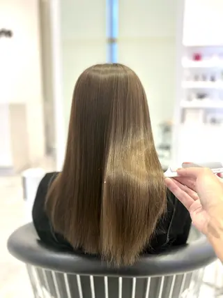 ミディアム カラー TopStyleSHIZUOKA所属・村尾咲季斗 髪質改善/縮毛矯正のヘアスタイル