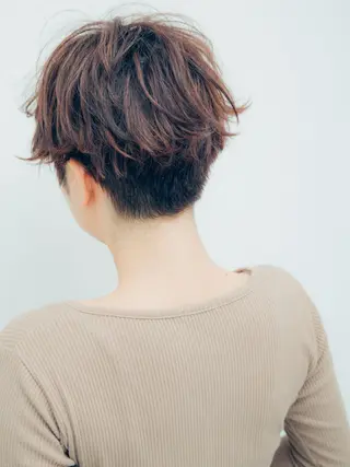 ショート La・sol HAIRのヘアスタイル