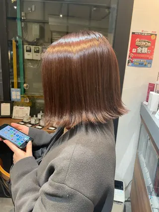 ミディアム カラー N°　jillva 腰山 菜々美のヘアスタイル