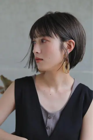 ショート 落合 妙佳のヘアスタイル