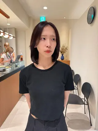 カラー yiye Aoyama所属・暖色カラー/白髪染め yiye＊ちさとのヘアスタイル