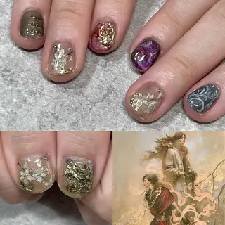 ネイル 東 千夏のネイルデザイン