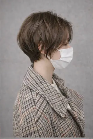 ショート カラー ショート/ボブ 岡田洸太のヘアスタイル