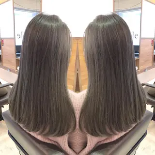 ロング カラー 青木 茂樹⭐️ 透明感カラーのヘアスタイル