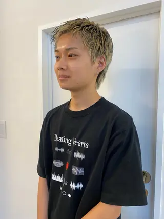 ショート カラー ichika/天神 /parc hairのヘアスタイル