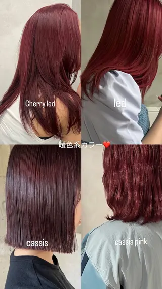 ミディアム カラー anon Loemのヘアスタイル