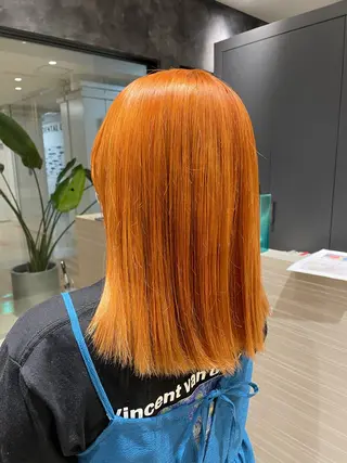 セミロング キルンサンピアン所属・ナチュラルカラー 児玉優香のヘアスタイル