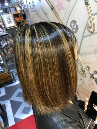 ショート カラー haco+所属・🌈派手髪エクステ ブレイズ🌈ひろとのヘアスタイル