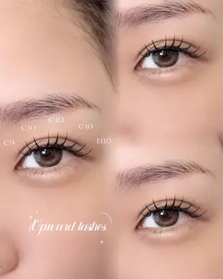 マツエク・マツパ RUNON 🎀 大阪福島 SeneLのマツエク・マツパデザイン