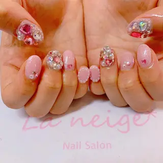 ネイル La neige* yuki 🥯🍑のネイルデザイン