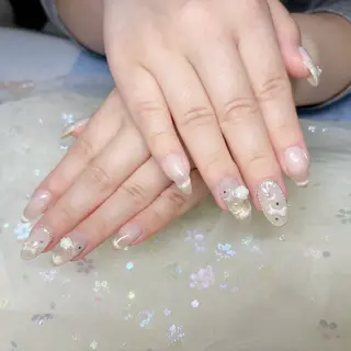 ネイル H3 Nail Tsuki🦋💙のネイルデザイン