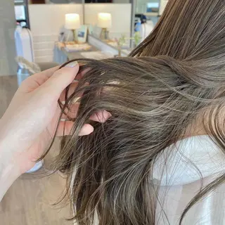 セミロング カラー Luana梅田/ RIKAのヘアスタイル