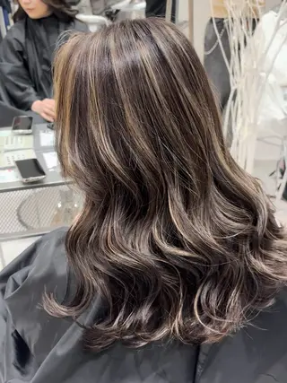 ロング バレイヤージュ/ヘア アレンジ/shionのヘアスタイル