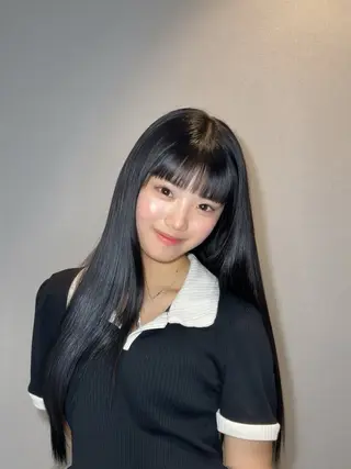 ロング 髪質改善/shuki 韓国/代表取締役のヘアスタイル