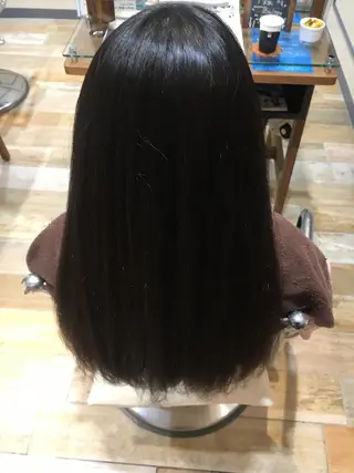 ロング パーマ 宮内 真乃のヘアスタイル