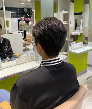 メンズ j-sure所属・サントス 芳美のヘアスタイル