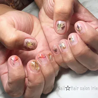 ネイル Hair salon Irie所属・與儀 知佳のネイルデザイン