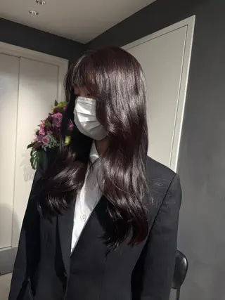 ロング カラー 堀江/韓国・透明感 カラー/みずき🐩のヘアスタイル