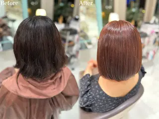 カラー 🦄 岡田 詠 🦄のヘアスタイル