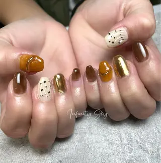 ネイル infinity skyのネイルデザイン