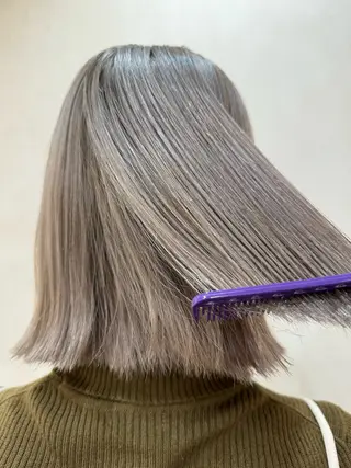 ミディアム カラー 矢場町/ダブルカラー /レイヤー/アリサのヘアスタイル