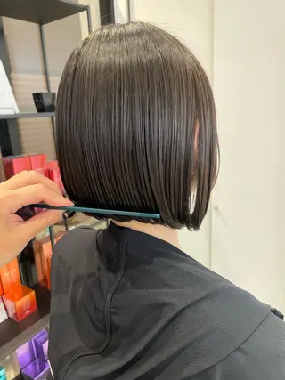 ショート 似合わせボブ 瑠輝のヘアスタイル