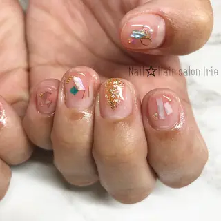 ネイル Hair salon Irie所属・與儀 知佳のネイルデザイン