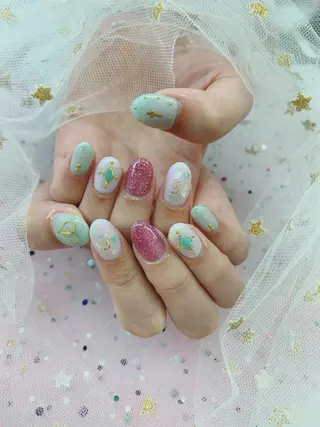 ネイル 💅ネイルサロン ブラン🌈かすみのネイルデザイン