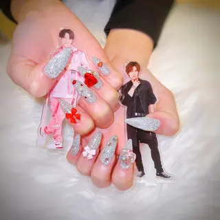 ネイル hair&nail ROOTS所属・ﾍｱﾒｲｸ&ﾈｲﾙ ♥️Azuのネイルデザイン