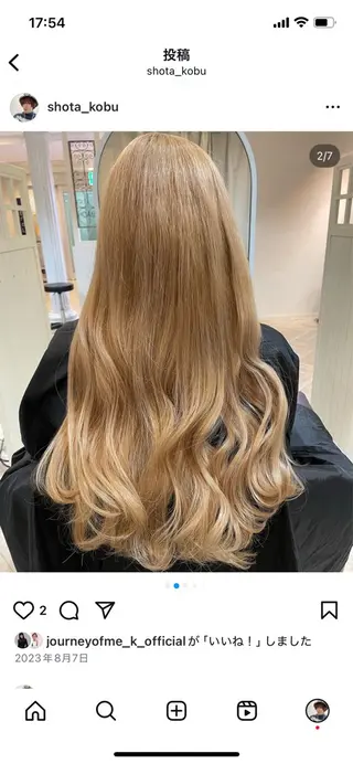 ロング オネェ系美容師🍓 久保🏳️🌈のヘアスタイル