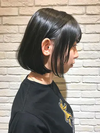 ショート カラー シールエクステ⭐️ オオミタクヤのヘアスタイル