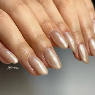 ミディアム ネイル richeri beautyのネイルデザイン
