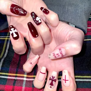 ネイル Nail ヌシん家 AKANEのネイルデザイン