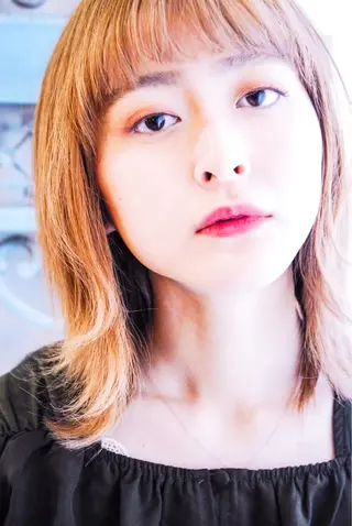 ミディアム カラー パーマ ヘアアレンジ メンズ 表参道Lise おおいしおりのヘアスタイル