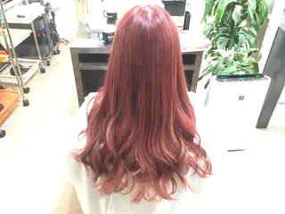 ロング カラー 💓シールエクステ ルミエールのヘアスタイル